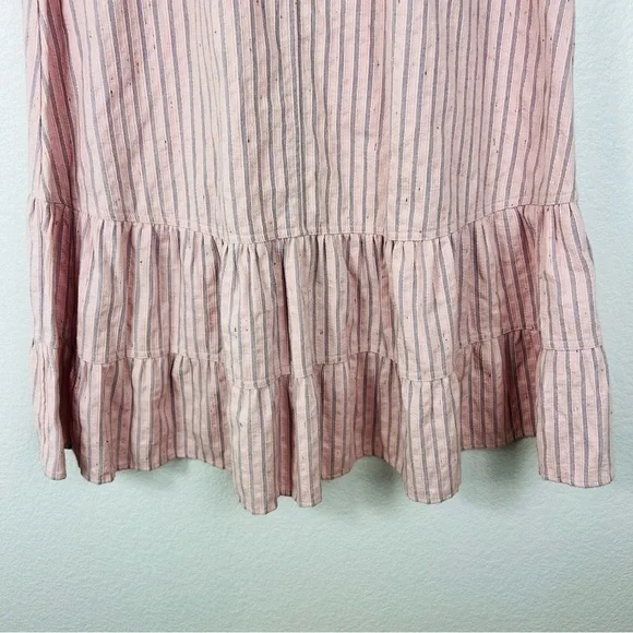 Rebecca Taylor Pink stripe tank dress size 2 - Picture 5 of 10